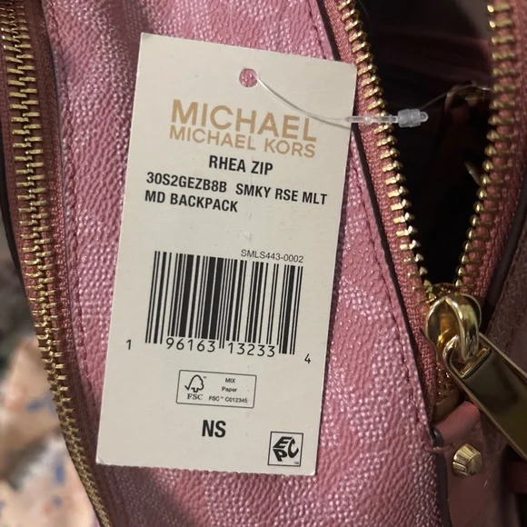 Michael Kors pink backpack - Picture 10 of 10